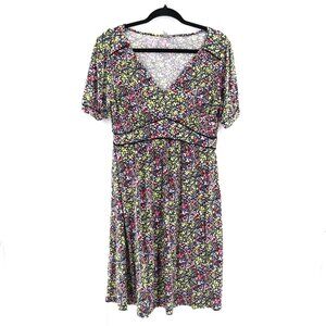 Asos Ditzy Floral Dress Womens 10 Retro Party Cottagecore Casual Garden Granny